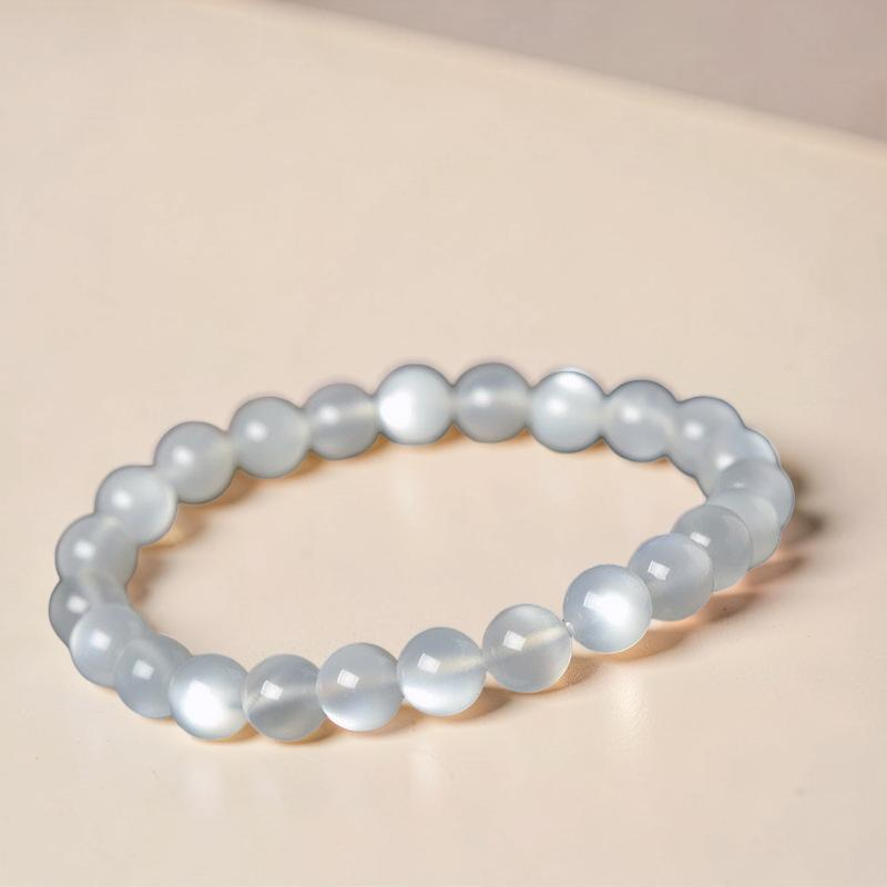 Bracelet Pierre De Lune Blanche – Aura Lunaire