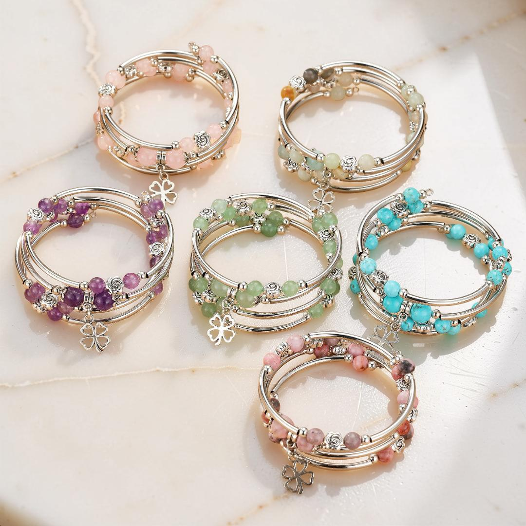 Bracelet Pierres Naturelles – Chance Radieuse