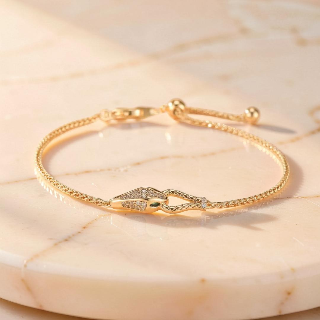 Bracelet Serpent – Venin Doré