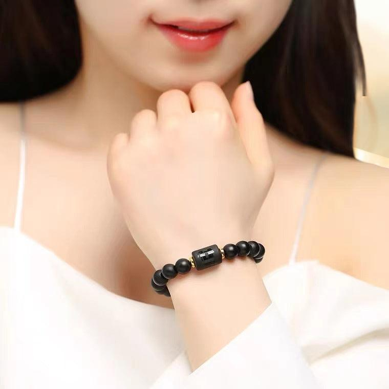 Bracelet Signe Astrologique en Onyx – Protection Astrale