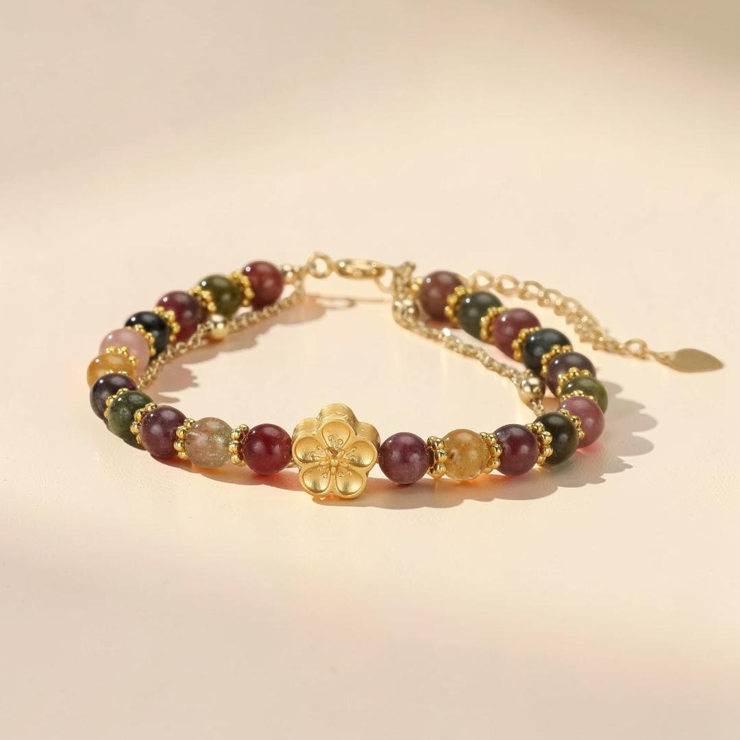 Bracelet Tourmaline – Éclat de Sakura