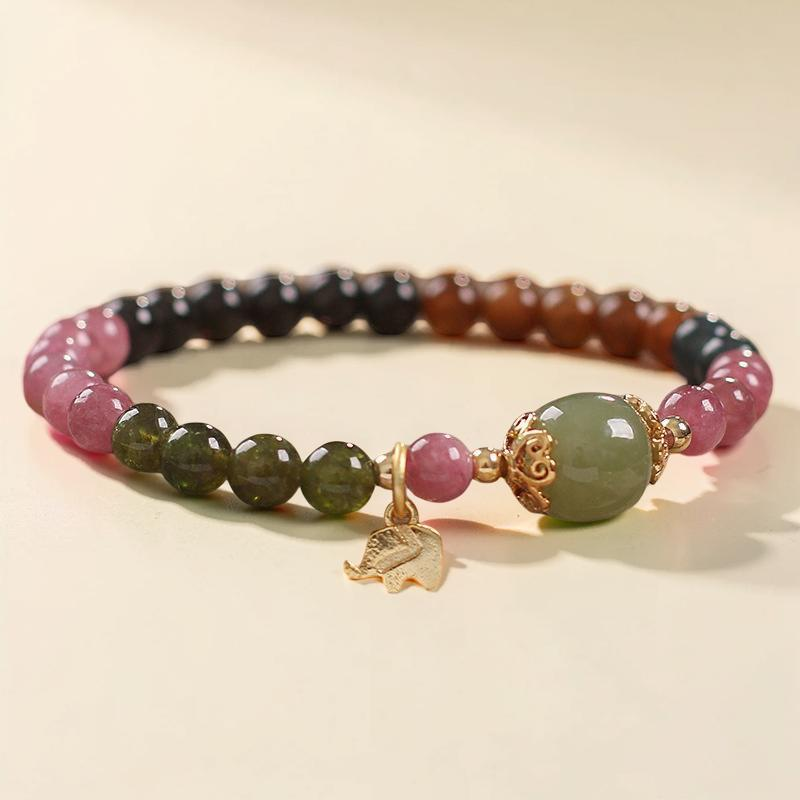 Bracelet Tourmaline – Sagesse d'Éléphant