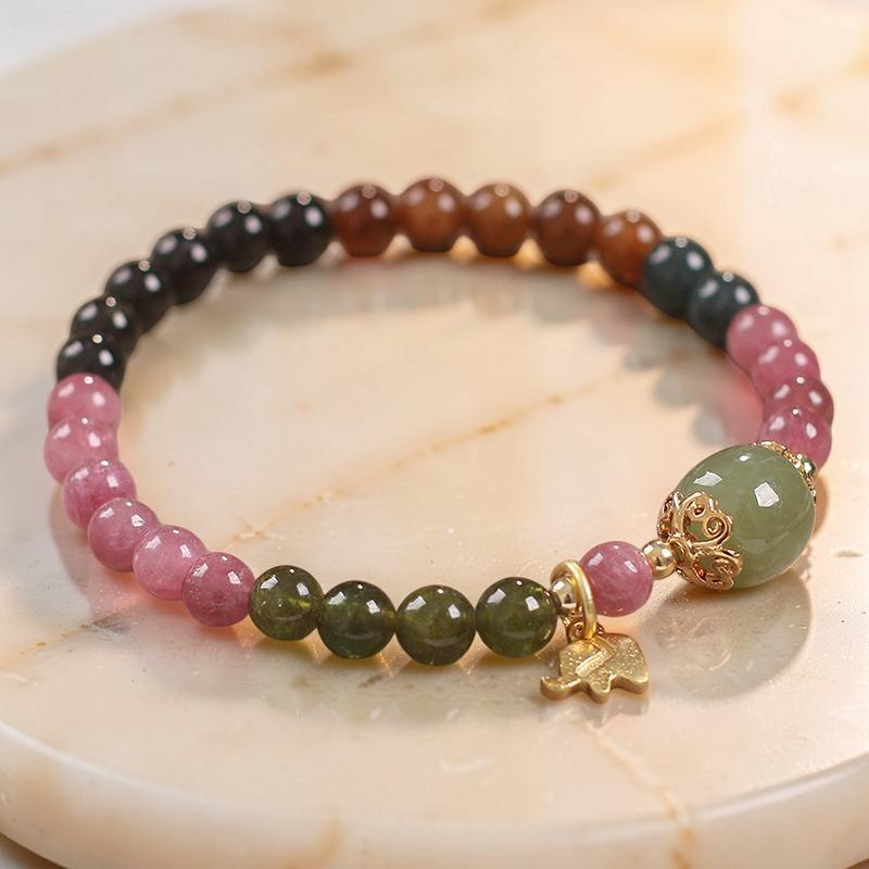 Bracelet Tourmaline – Sagesse d'Éléphant