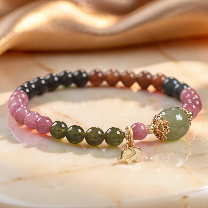 Bracelet Tourmaline – Sagesse d'Éléphant