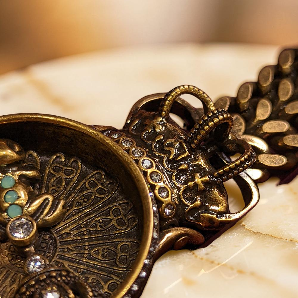 Bracelet Vintage Zircon – Roi Grenouille