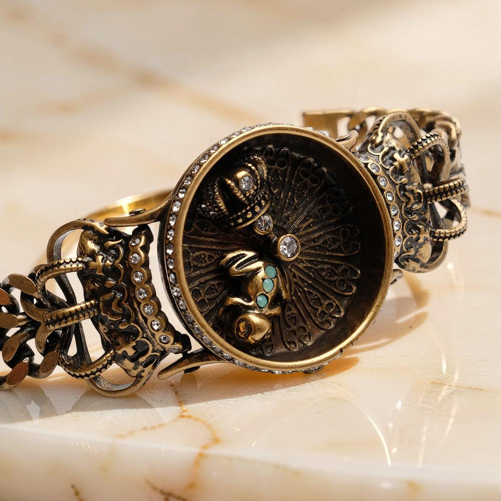 Bracelet Vintage Zircon – Roi Grenouille