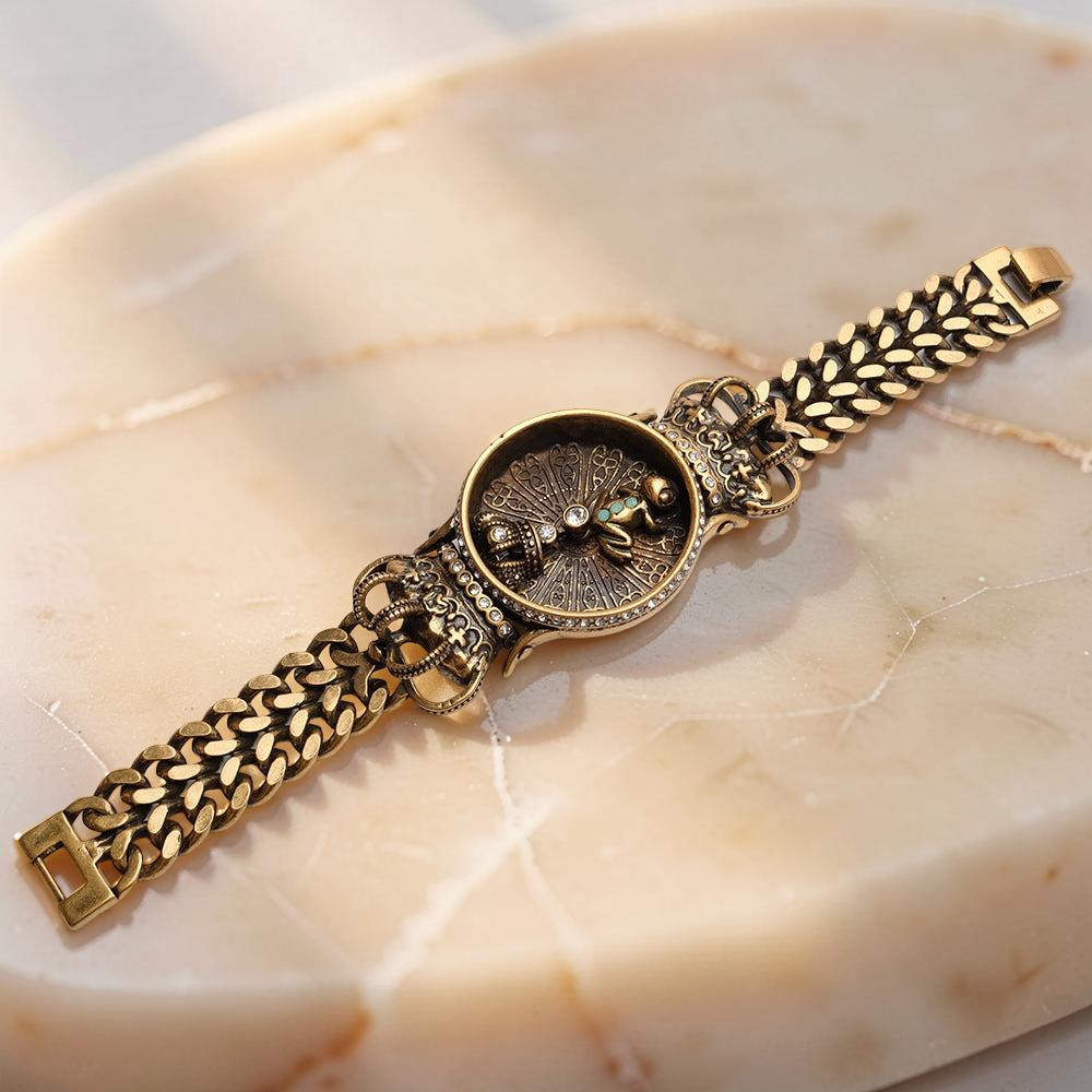 Bracelet Vintage Zircon – Roi Grenouille