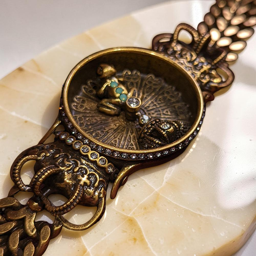 Bracelet Vintage Zircon – Roi Grenouille