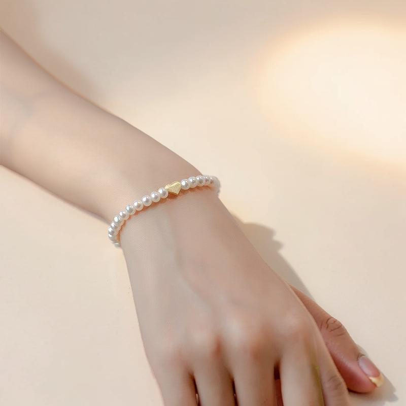 Bracelet Perle d'Eau Douce – Amour Parfait