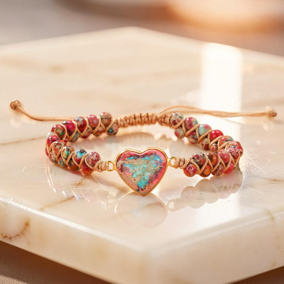 Bracelet Jaspe – Amour Vibrant