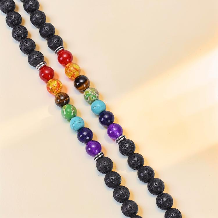 Mâlâ 108 Perles – Zenitude, Pierre de Lave