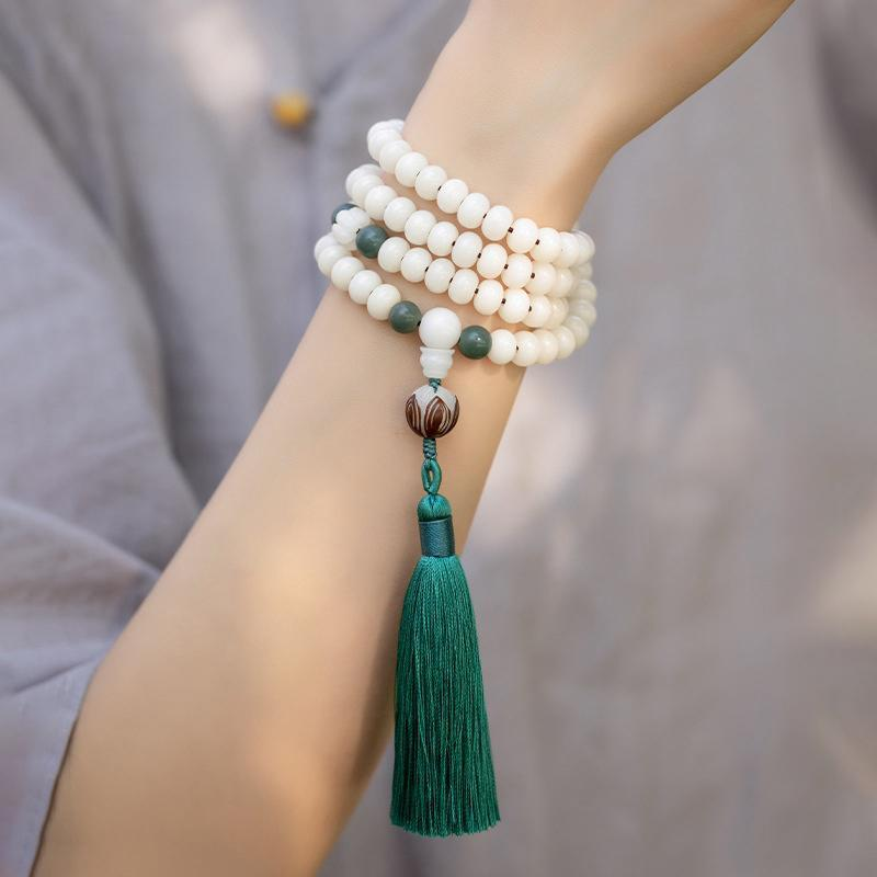 Mâlâ Lotus Graine de Bodhi – Perla, 108 Perles
