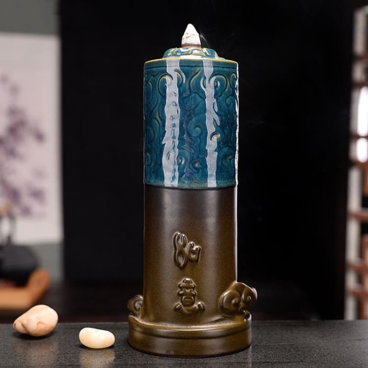 Porte-Encens “La Cascade du Bonheur” – Support Décoratif pour Encens Bâtons & Cônes Effet Cascade