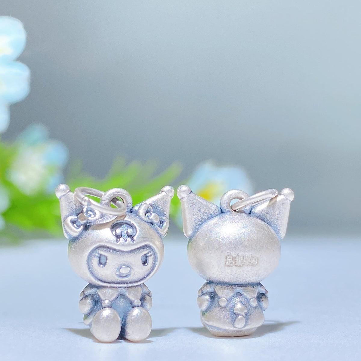 Breloques Sculptées en Argent S925 — Charms Spirituels DIY pour Créations Personnalisées (5–15 mm)
