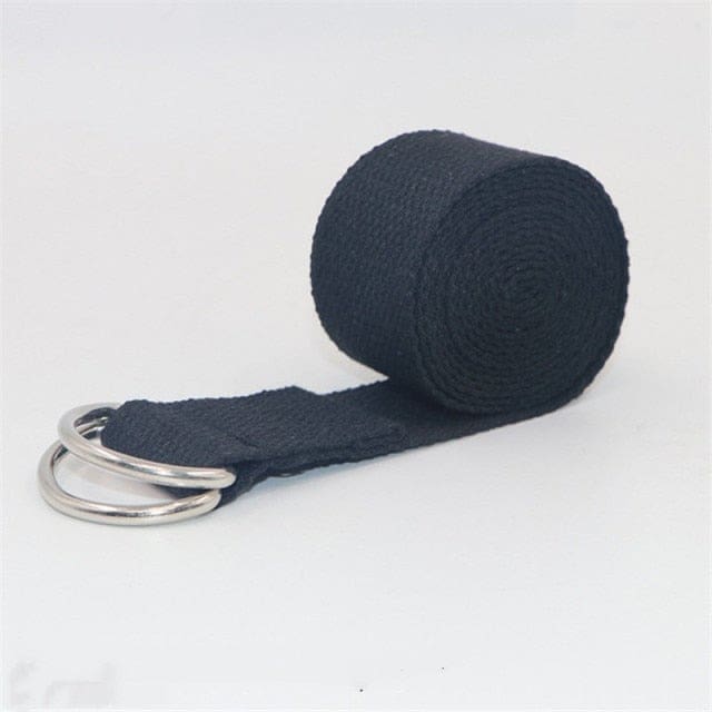 Sangle de Yoga en Coton Naturel Bio 180 × 3,5 cm