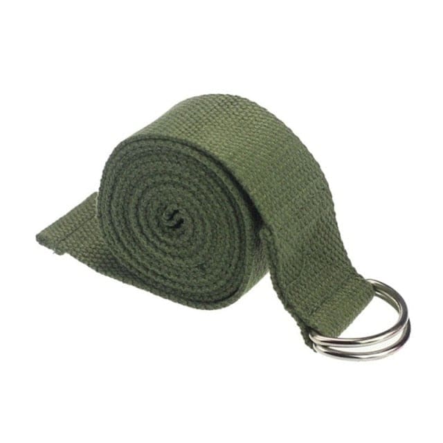 Sangle de Yoga en Coton Naturel Bio 180 × 3,5 cm