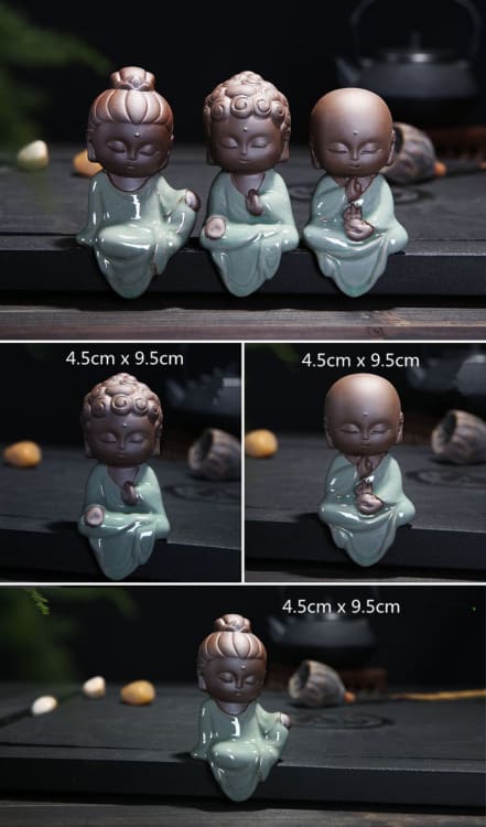 Statuette Bouddha en Céramique – Harmonie & Sérénité