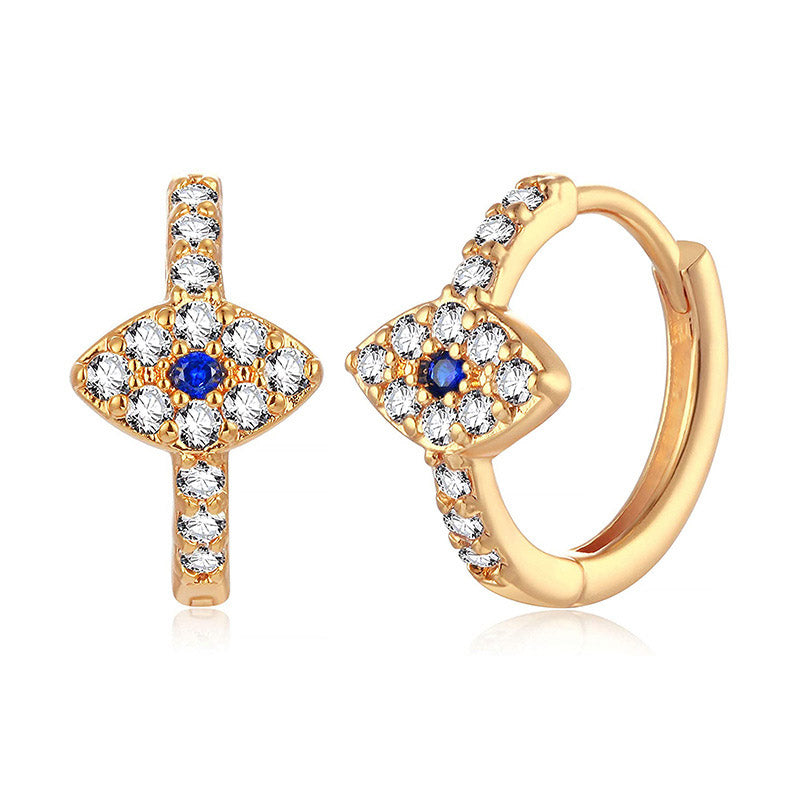 Boucles d’Oreilles Œil Protecteur Argent 925