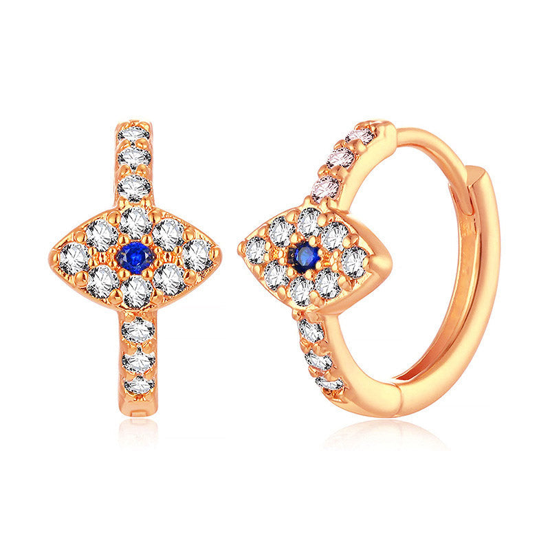 Boucles d’Oreilles Œil Protecteur Argent 925