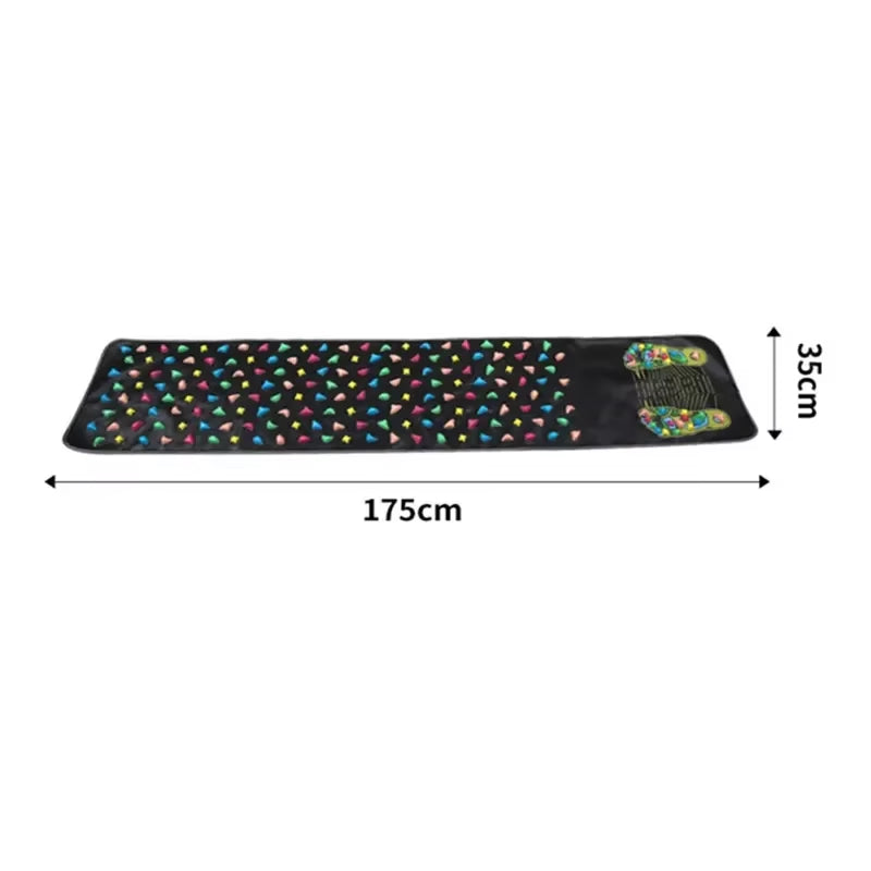 Tapis d’Acupression Long Pliable – Confort & Bien-être à Domicile