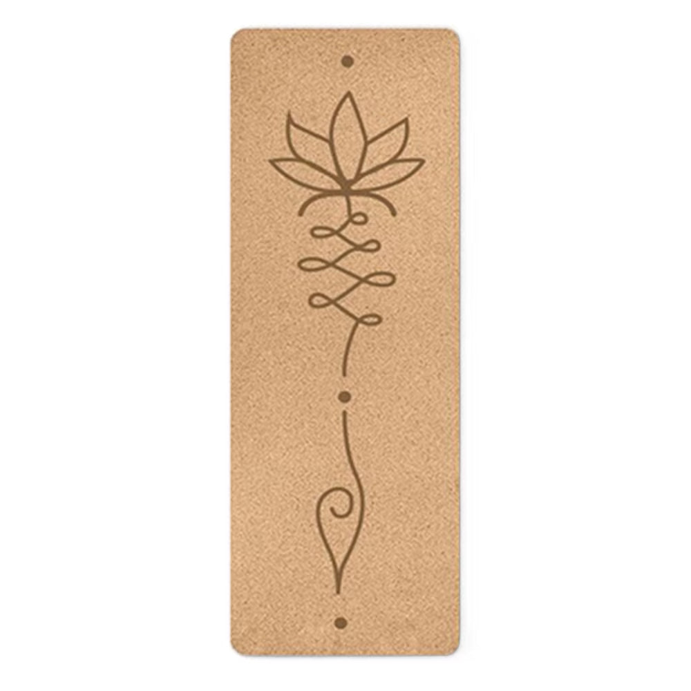 Tapis de Yoga Antidérapant Fleur de Lotus – Confort & Stabilité