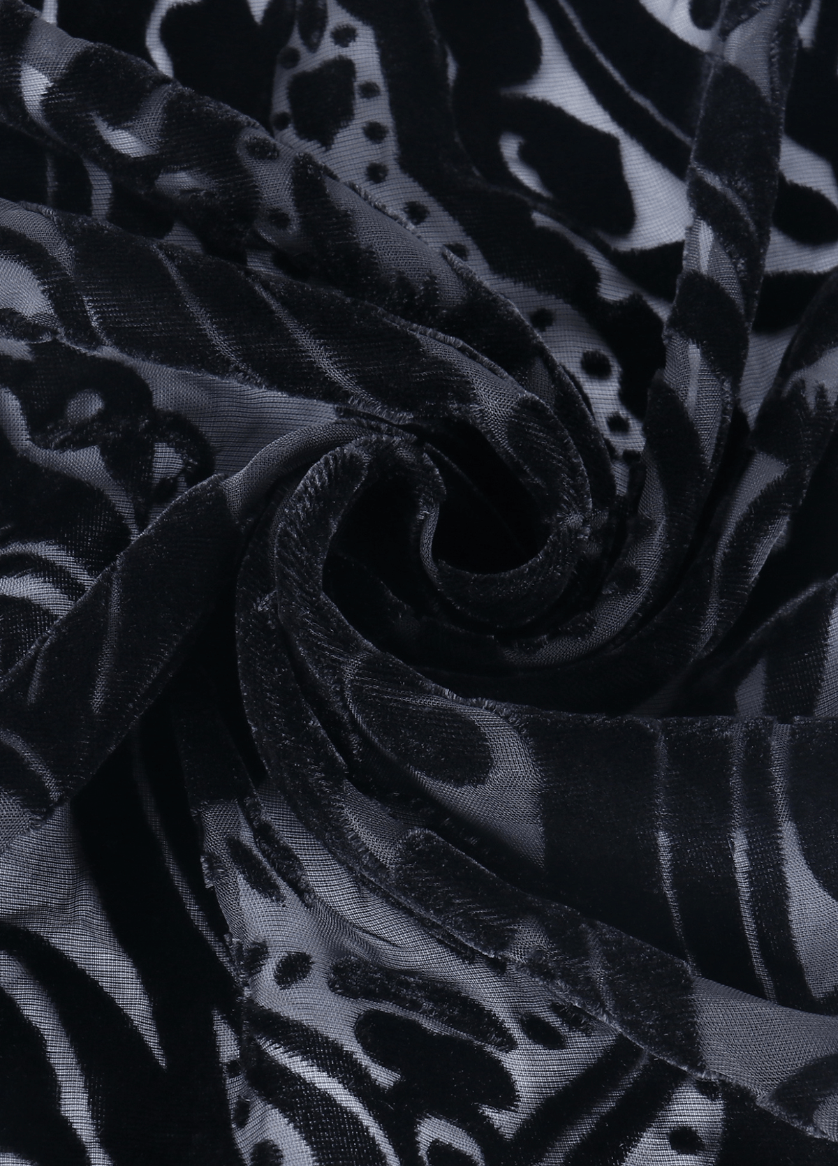 Veste kimono femme viscose tie-dye noir – Kuro