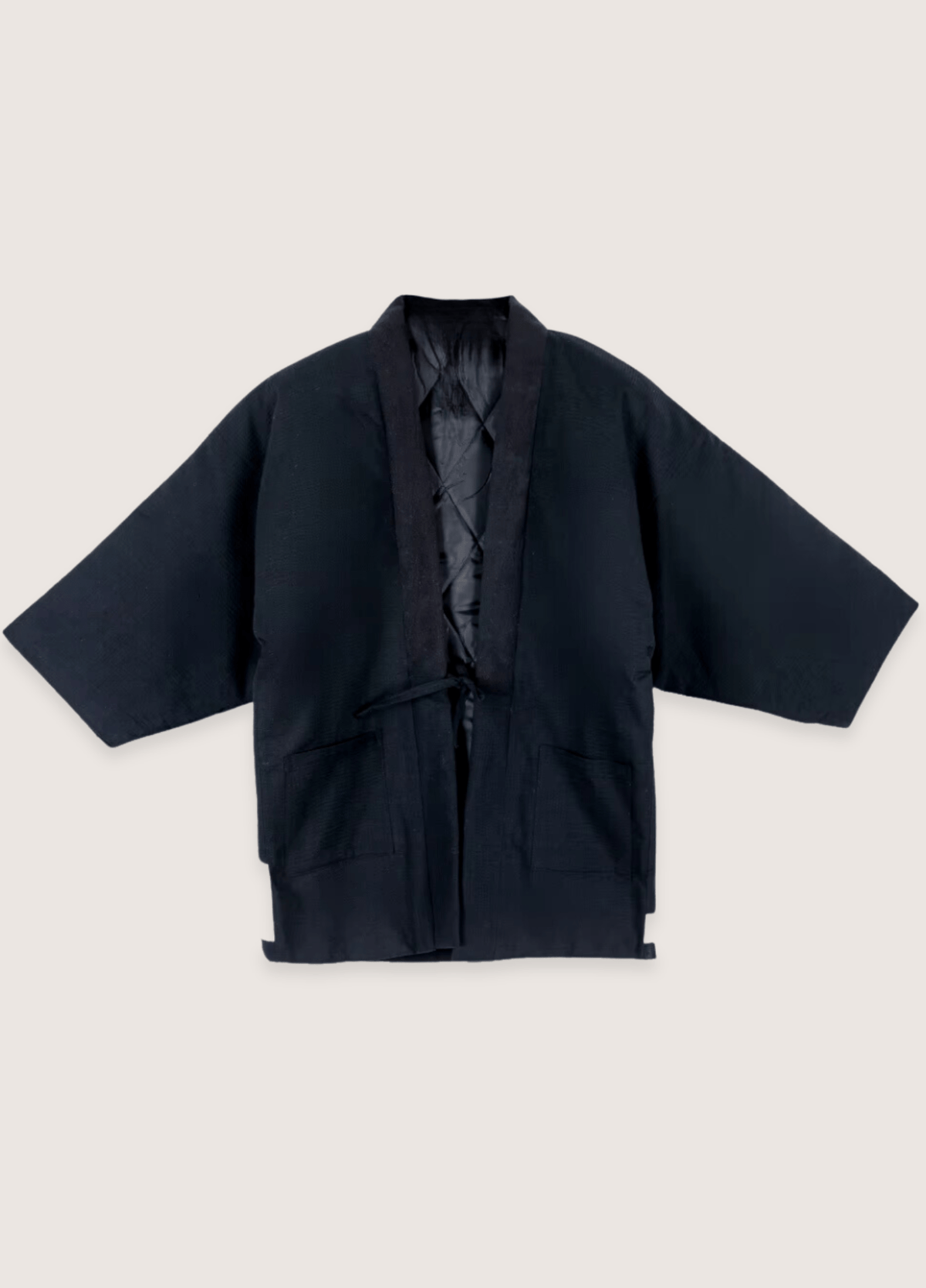 Veste kimono homme coton motif carpe koï noir – Carpe Koï Nipponne