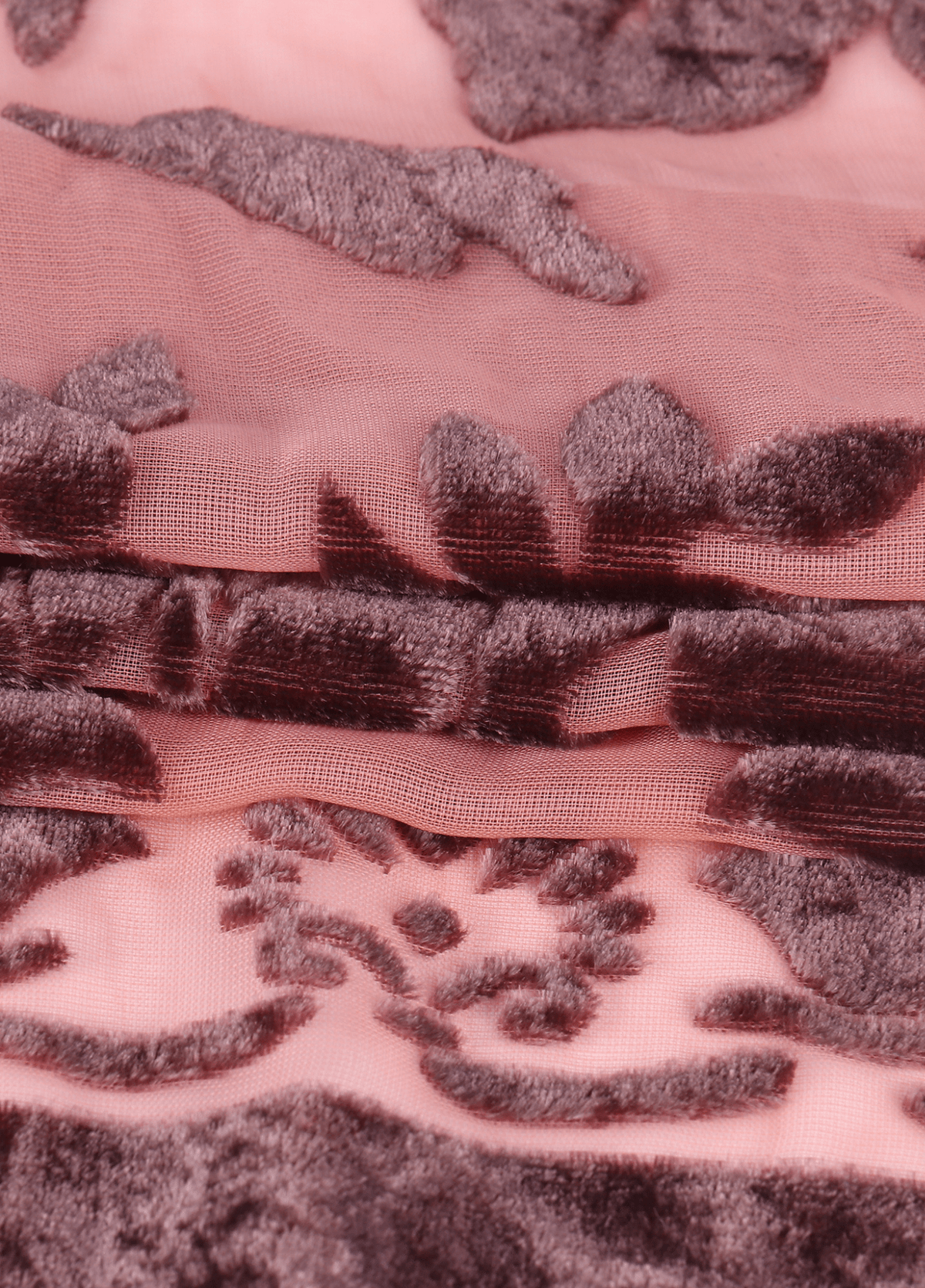 Veste kimono femme viscose motif cerisier rose pâle – Kuro