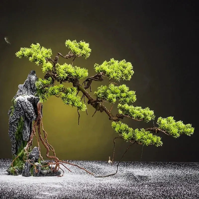 Souffle d’Éternité · Bonsaï d’Encens & Fontaine Zen Lumineuse
