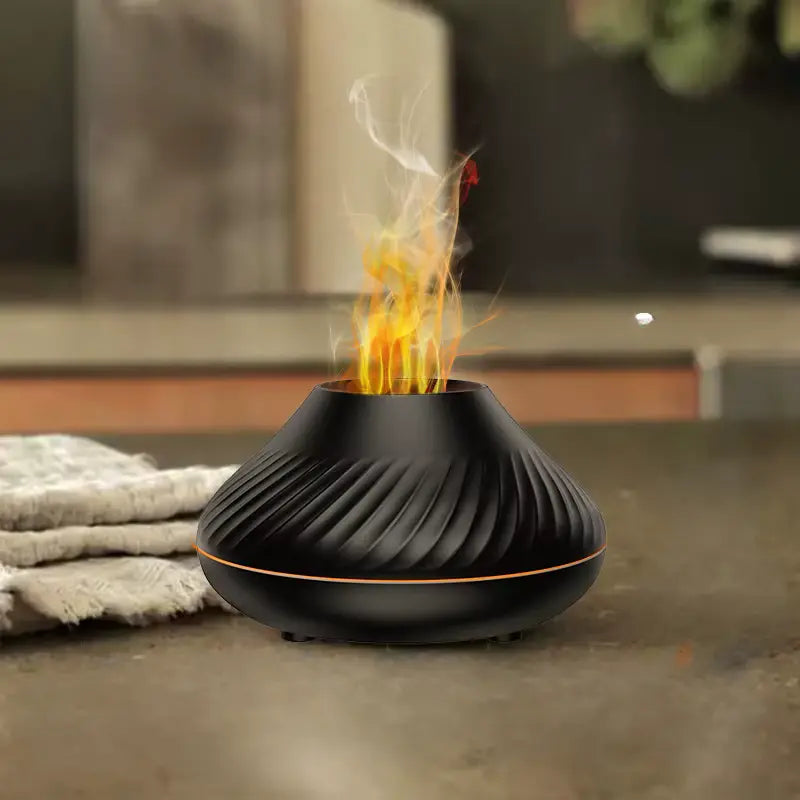 Diffuseur d’Huiles Essentielles Ultrasonique Volcanique