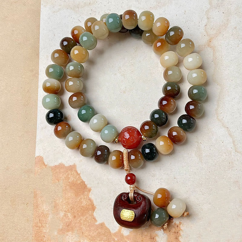Bracelet Double Tour Graine de Bodhi