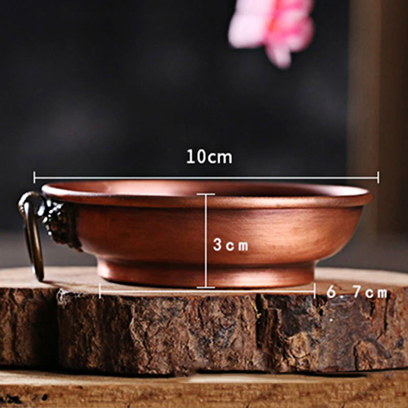 Petit Autel de Prière en Cuivre | Accessoire pour Espace Sacré et Rituels