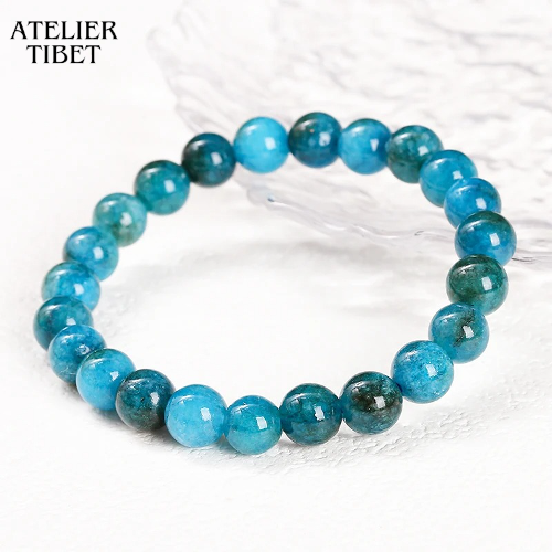 Bracelet Perles Naturelles Homme – Style Géométrique Décontracté