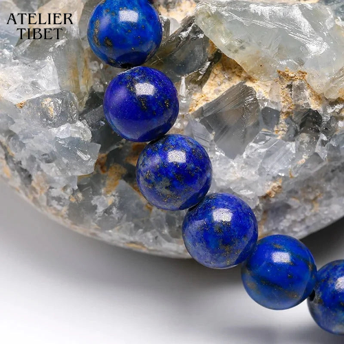 Bracelet Lapis-Lazuli – Perles naturelles, élégance & pierre de sagesse