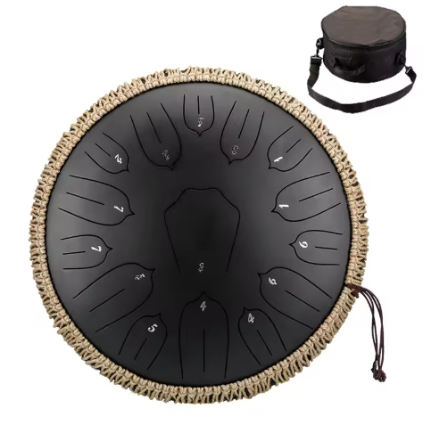 Tongue Drum 15 Notes 432 Hz – Mandala, Pack Complet