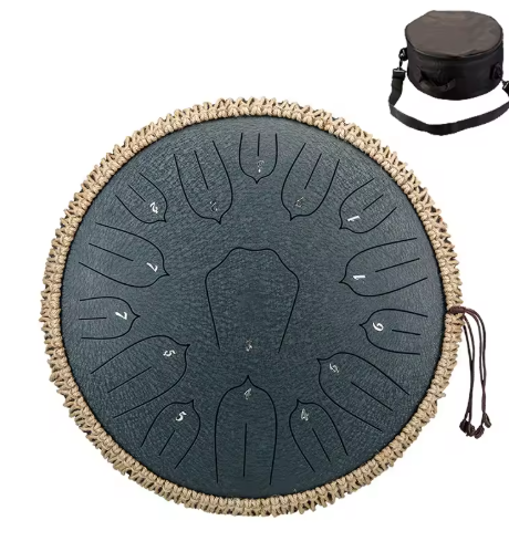 Tongue Drum 15 Notes 432 Hz – Mandala, Pack Complet