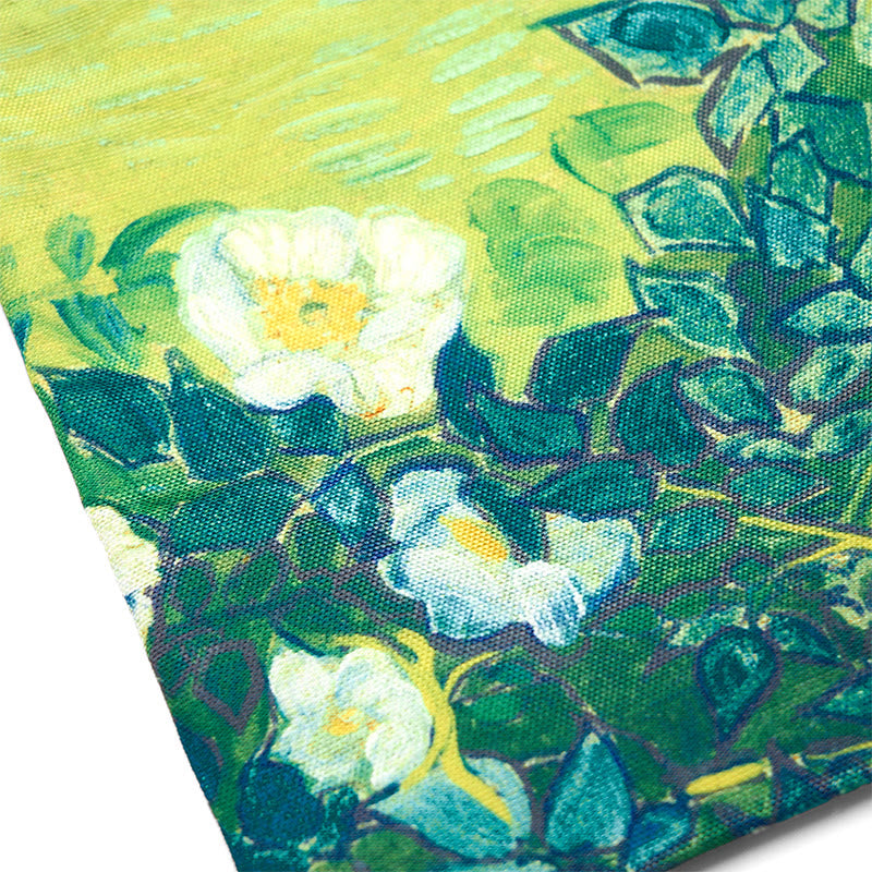 — Sac Cabas Toile « Wild Rose » — Élégance Botanique & Accessoire Intentionnel