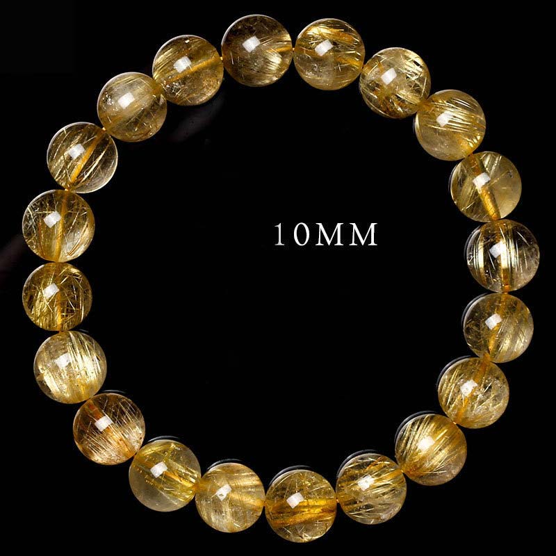 Bracelet en Citrine Naturelle 10 mm