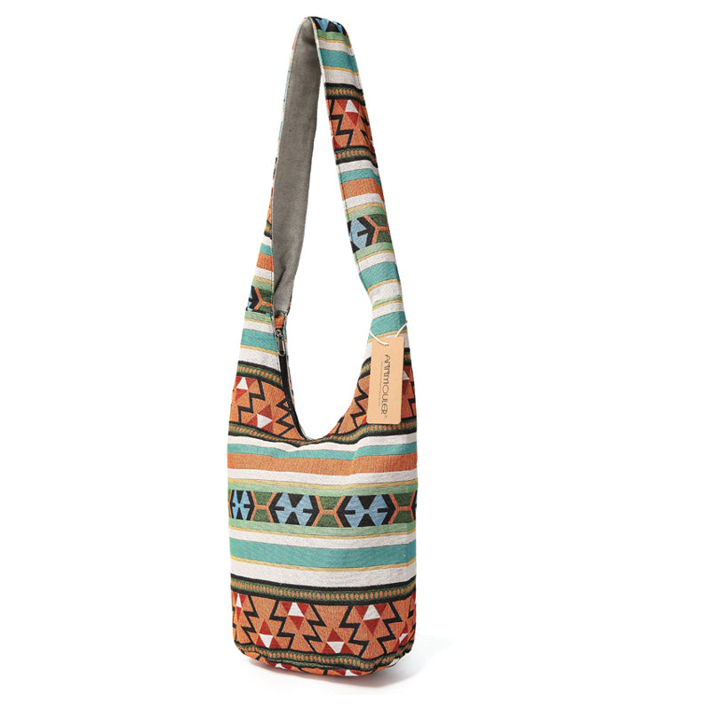 Sac à bandoulière femme grande capacité – Polyester – 50 cm