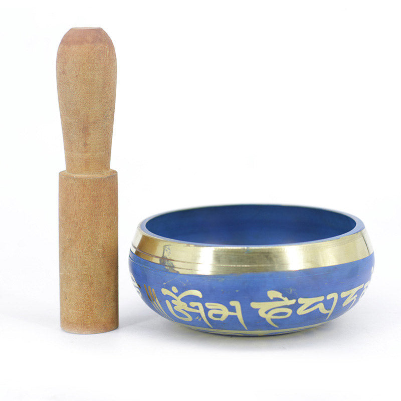 Bol Chantant Tibétain en Cuivre pour Méditation et Relaxation | 9,5 cm