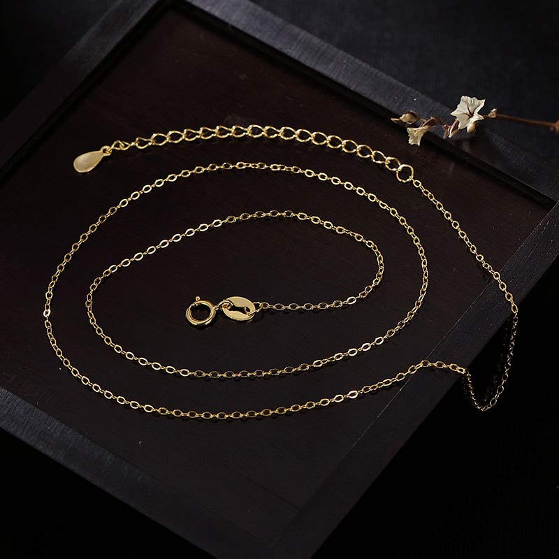 Collier en Jade Naturel avec Pendentif Éléphant en Argent Sterling 925