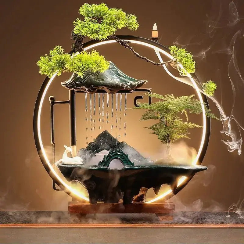 Aube Sylvestre · Fontaine d’Encens LED Naturelle