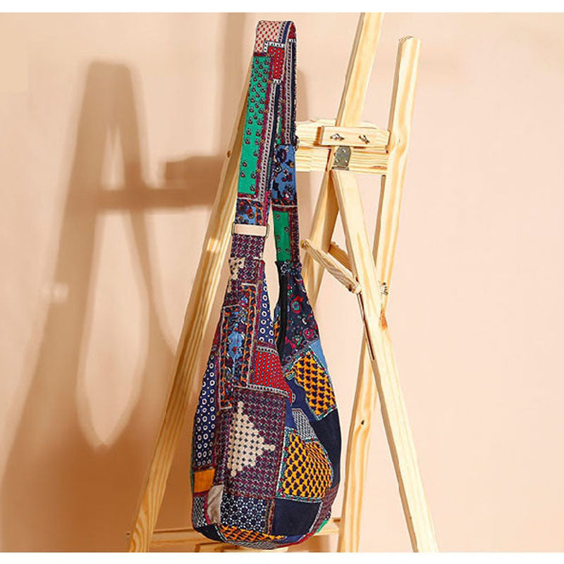 Sac à bandoulière femme à sangle réglable – Polyester – 38 cm