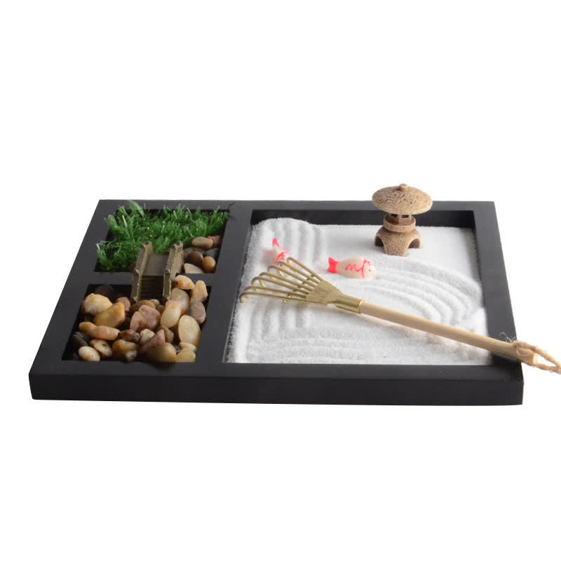 Décoration Jardin Zen Poisson Koi | Petit Pont Apaisant