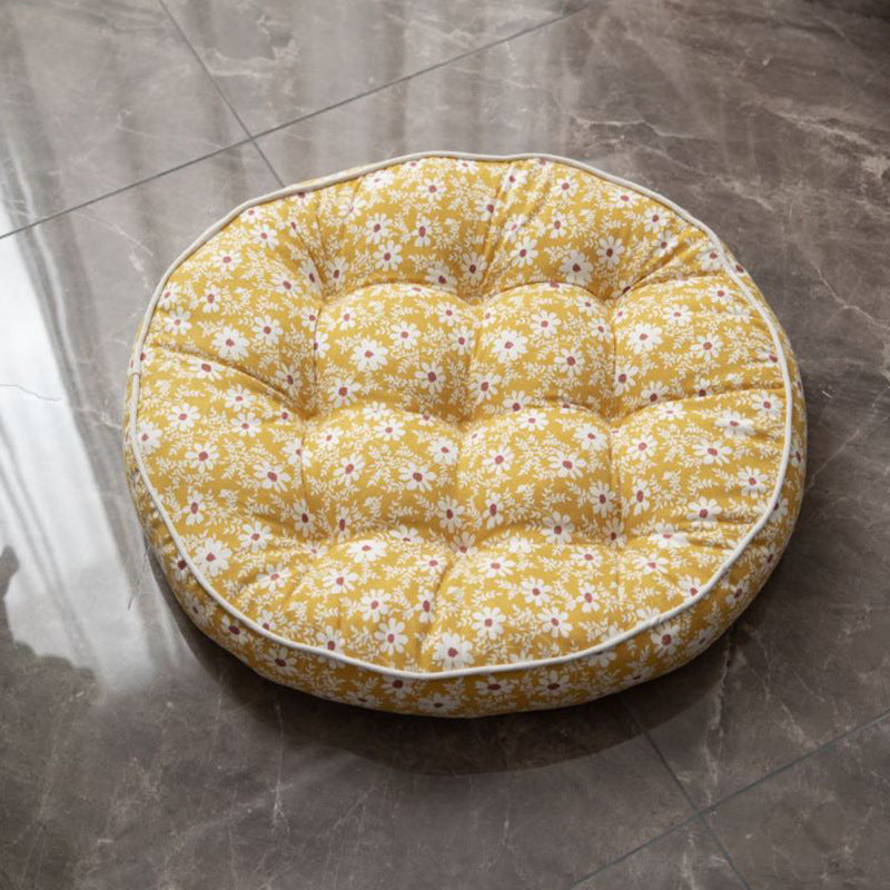 Coussin de Méditation en Tatami Naturel – Assise Confortable & Éco-Responsable