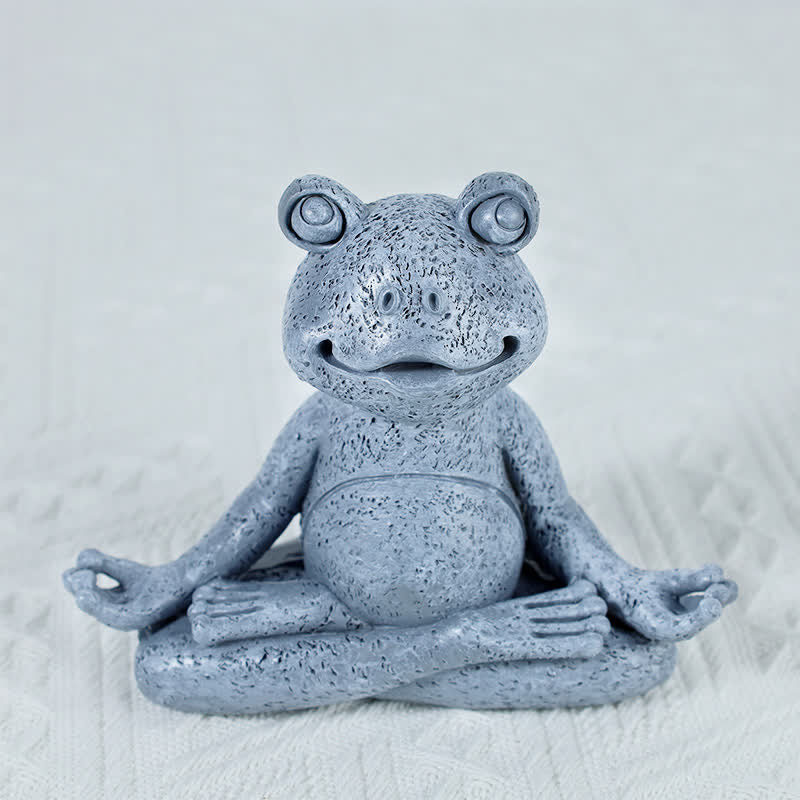 Zen Chien Chat Grenouille Méditant