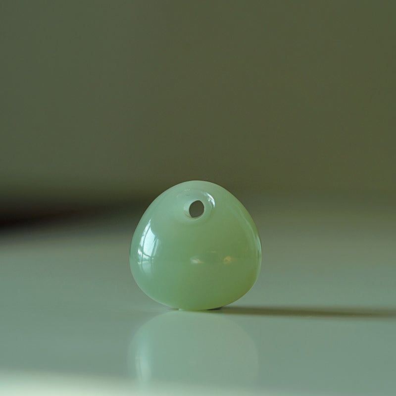 Collier Pendentif en Jade Naturel