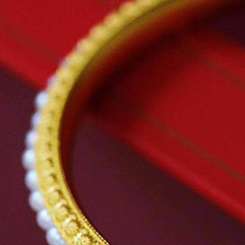 Bracelet Manchette Cuivre & Perles – Équilibre & Douceur