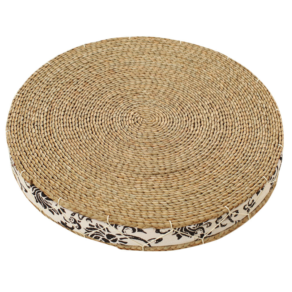 Coussin de Méditation Tatami en Paille – Assise Naturelle & Confort Sol