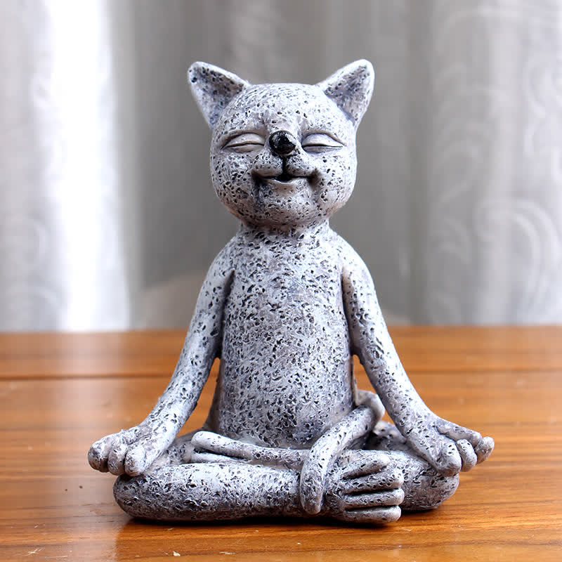 Zen Chien Chat Grenouille Méditant